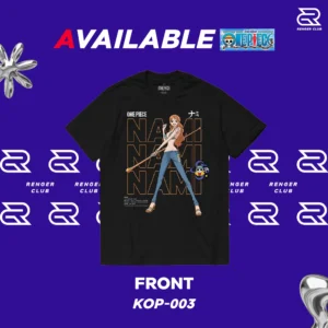 เสื้อยืด Nami One Piece ลาย Cat Burglar รหัส KOP-003 ลิขสิทธิ์แท้ Renger Club
