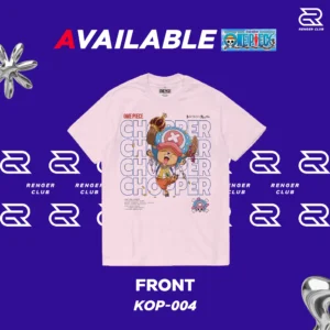 เสื้อยืดช็อปเปอร์ วันพีช ลาย Cotton Candy Lover รหัส KOP-004